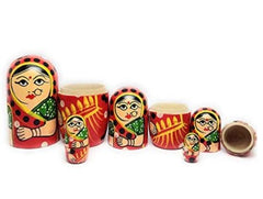 Wooden Doll Miniature Set of 5, Home Decor, Indian Handicraft, Birthday Gift, Unique Statue, Rajasthani Art, Wooden Statue, Diwali Gift