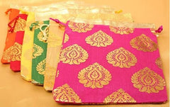 Indian Potli Bag Drawstring Bag Wedding Favor Return Gift For Guests