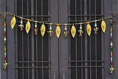 Door Hanging, Wall Toran, Bandarwal for Home Decoration, Elephent Ganesha Toran Mandir Temple, Wall Hanging, Christmas Gift, Diwali Gift