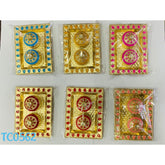 Haldi Kumkum Plates Holder For Return Gifts Housewarming Gifts Puja Favors Mehendi Wedding Favors Diwali Gift For Guests