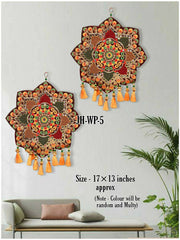 1 Pair Indian traditional decor, Wall Hanging, Wall Art Showpiece, Decorative Hanging, Birthday Gift, Diwali Gift, Home Decor