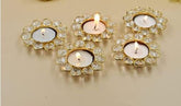 Metal Diyas, Diwali Crystal Diyas, Pooja Accessories, Diwali Diyas for Pooja, Decor Diyas, Home Decor, Decorative Diyas, Deepak for Temple