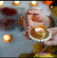 Wholesale Tealight Holders, Diwali Decoration, Handmade Diyas, Diwali Gift, Home Decor, Floral Candle Holders, Tealight Holder, Table Top