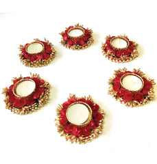 Wholesale Rose Flower Tea Light Candle Holder-A Stunning Weddings Decoration and Perfect Gift, Return Gift, Festival Gifts