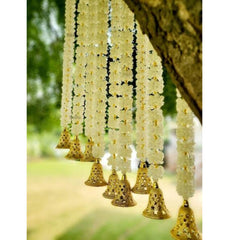 Lot String Exquisite Artificial Mogra Bell Fluffy Creeper Garland-Elevating the Aesthetics, Wedding And Anniversary Gift, Return Gift