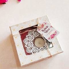 Wooden Tealight Holders, Wooden Block Tea Light Candle Holder, Home Décor, Candle Holders, Christmas Gift