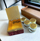 Wooden Box, Dry Fruit Box With 4 Pieces Glass Bowl, Sweet Box, Return Gift, Wedding Gift, Party Favors Gift, Ethnic Wedding Favors Gift