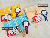 Mehndi Favors, Bridesmaid Gift, Wedding Return Gift, Clutch Bag Bracelet Bindi Hand Mirror Women's Giveaway Gifts, Gift For Her, Diwali Gift
