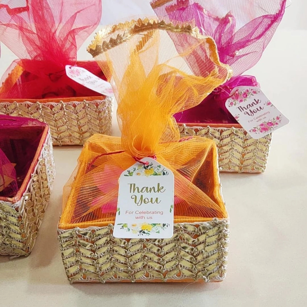 Indian Sweet Boxes, Thank you Box, Indian Gift Box, Indian Bridesmaid box, Return Gift, Wedding Favor, Marriage Gift, Shagun Box
