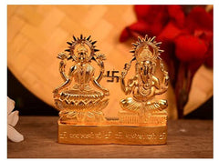 Ganesha Lakshmi Statue, Christmas Gift, Handmade Gift, Birthday Gift, Home Decor, Diwali Gift,  Return Gift, Wedding Decor, Statue Gift