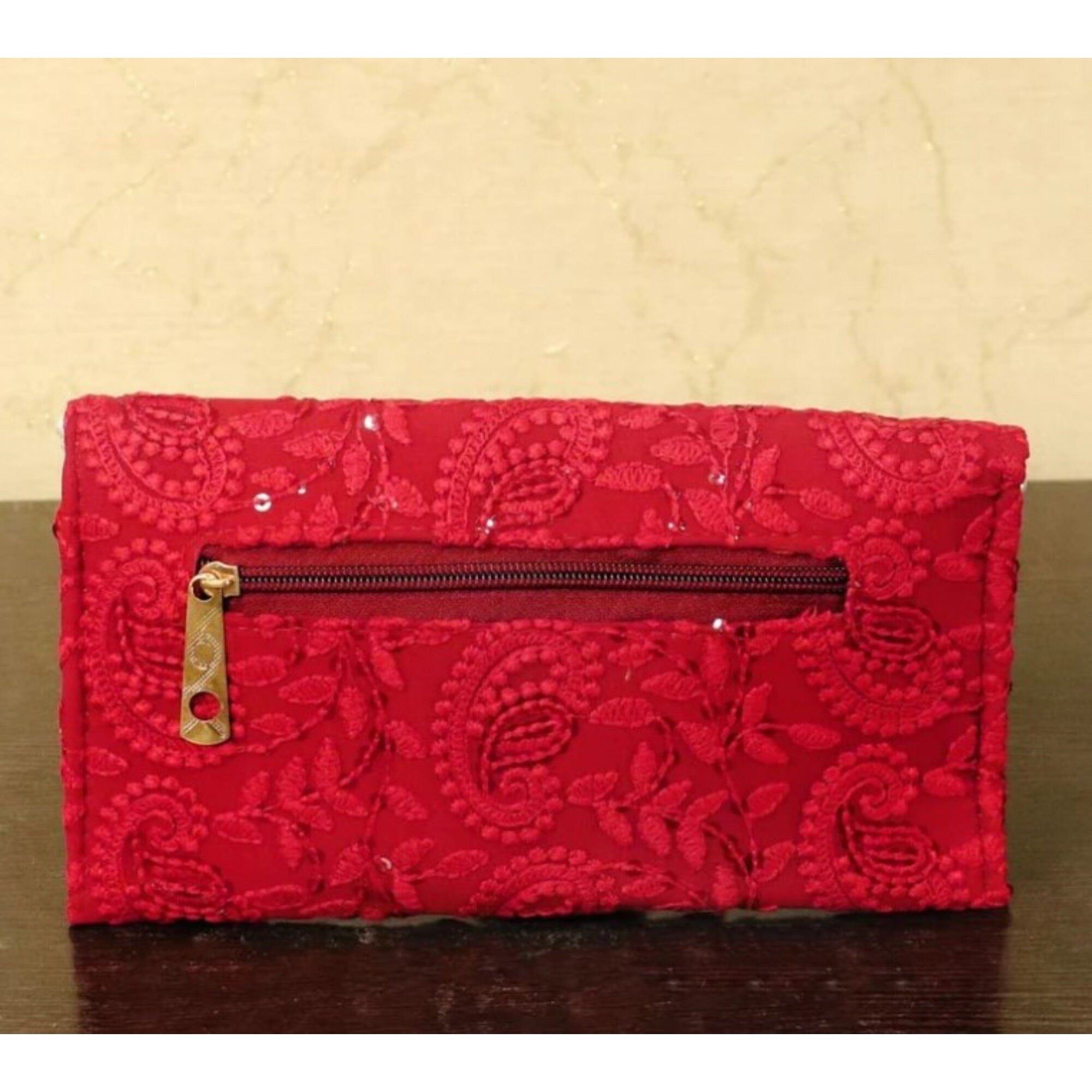 All over thread embroidery Clutch Bag For Women, Marriage Gifts, Indian Return Gifts, Return Favor