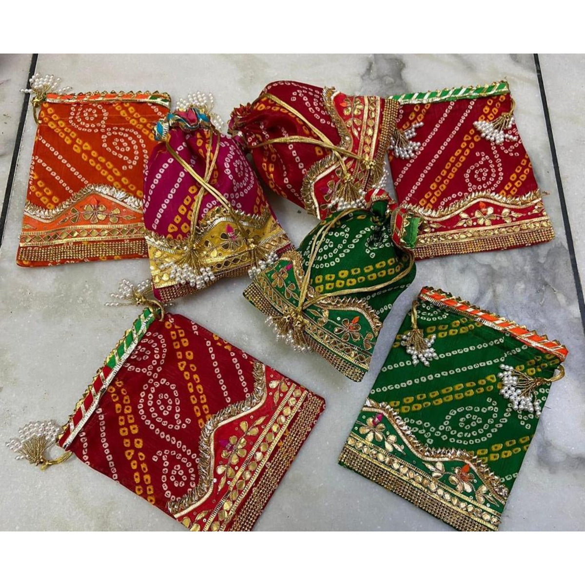 Wholesale Traditional Indian Potli, Women Handbag, Christmas Gift,  Wedding Favours, Return Gifts