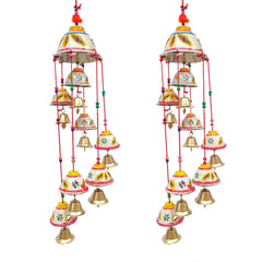 Indian Windchime, Wall Hanging, Wall Art Showpiece, Decorative Hanging, Birthday Gift, Diwali Gift, Home Decor, Wedding Wall Hanging