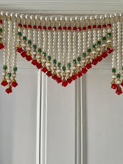 Pack Of 2 Pcs Door Bandarwal, Home Decor, Indian Toran, Indian Wedding favors, Tea Party Decor, Diwali Gift, Festive Decoration