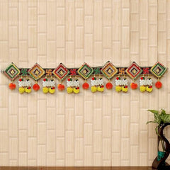 Pack Of 2 Pcs Handmade Door Bandarwal, Home Decor, Indian Toran, Indian Wedding favors, Tea Party Decor, Diwali Gift, Festive Decoration
