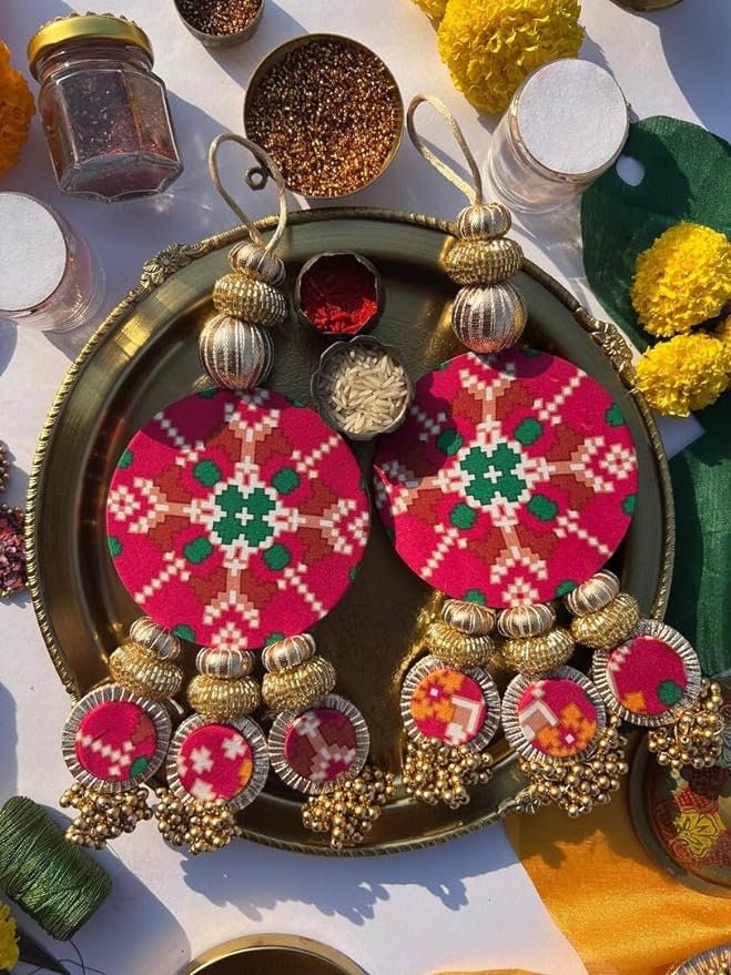 Shubh Labh Door Hanging Elegant Handcrafted Décor for Festivities Perfect for Diwali & Home Celebrations, Door And Wall Hanging, Diwali Gift