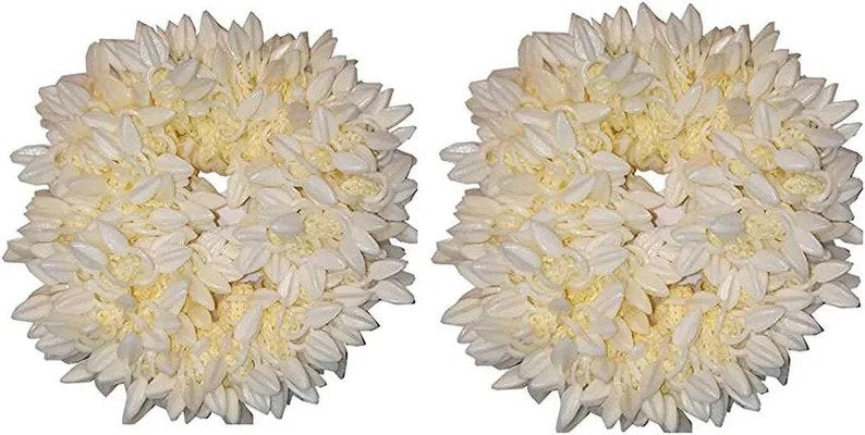 Artificial Red Flower Gajra For Women&#39;s And Bridal Pakistani, Indian, Bollywood Mehndi Artificial for Hand or Hair, Party and Special Moment